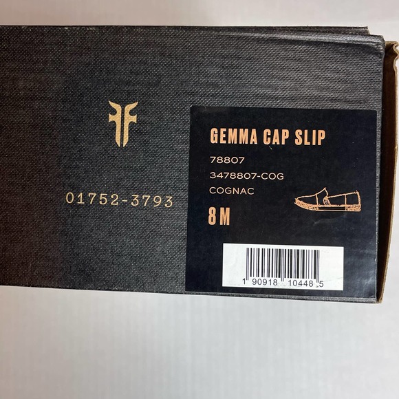 Frye Cognac Brown Gemma Cap Slip-On Sneaker Womens Size 8 M - Picture 9 of 9